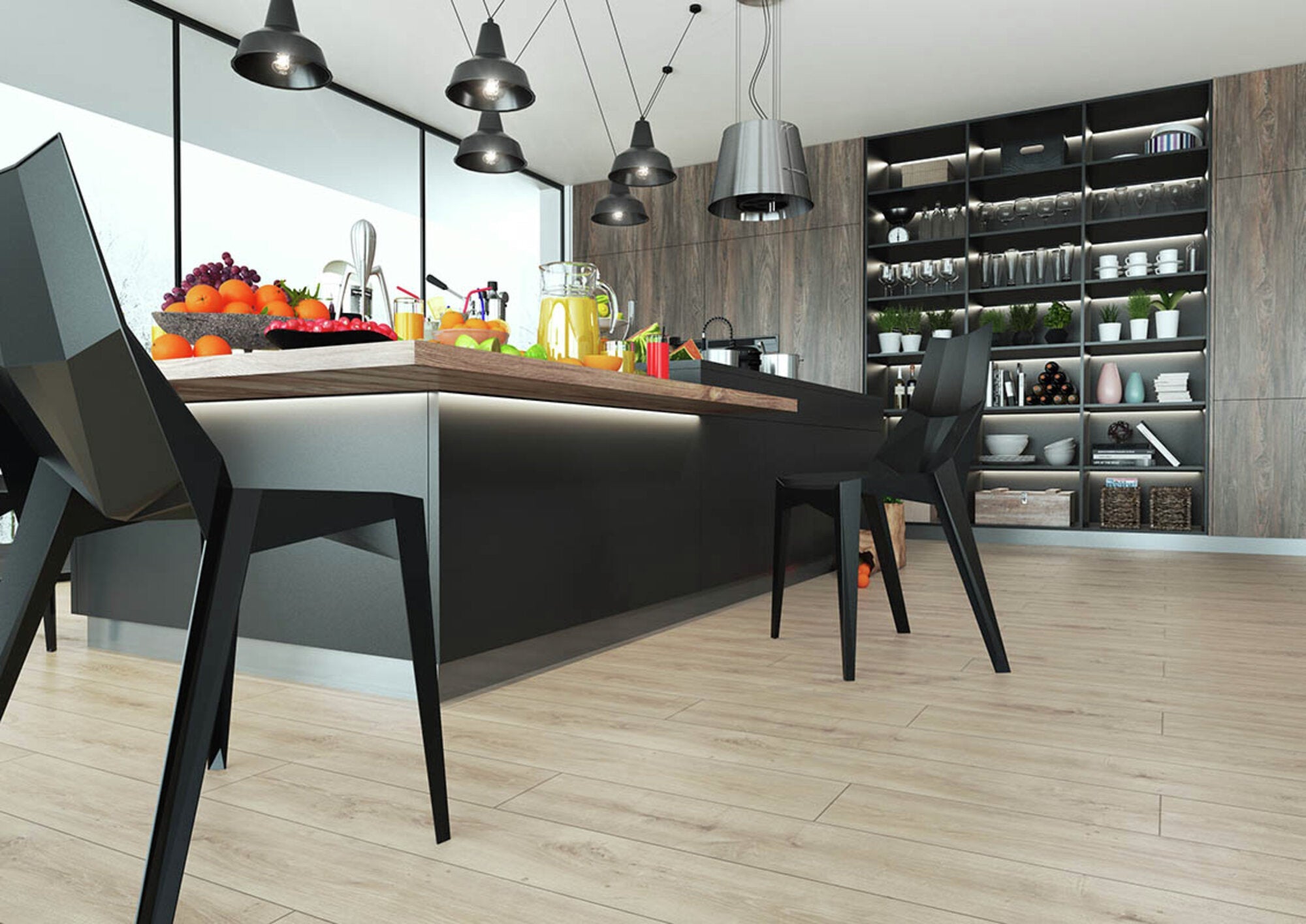 Laminuotos Grindys Symfonia – Solo Oak