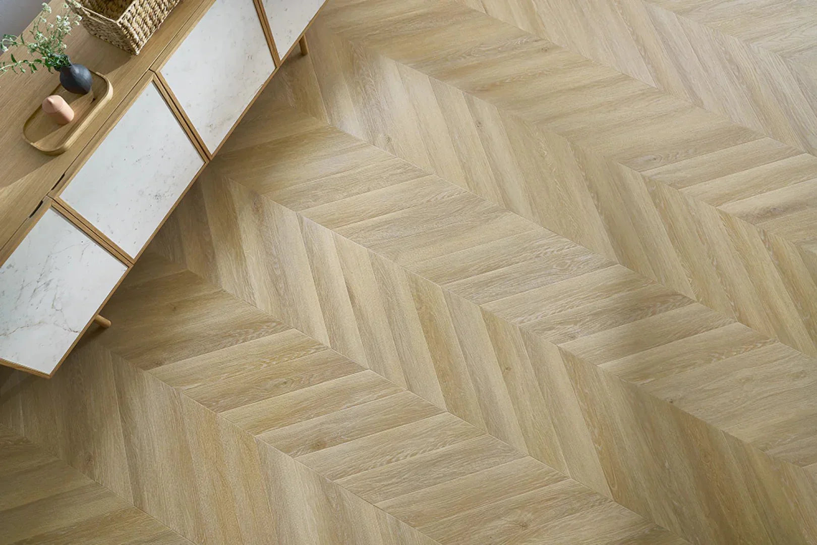 SPC Vinilinės Grindys Amaron Chevron – Johannes Oak - 