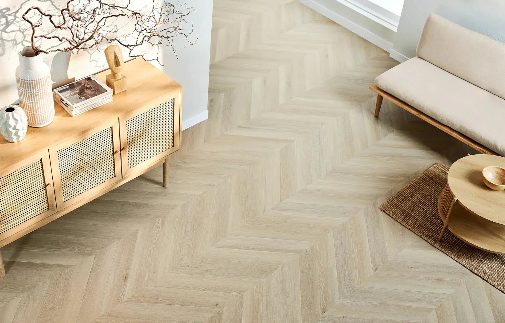 SPC Vinilinės Grindys Amaron Chevron – Johannes Oak - 