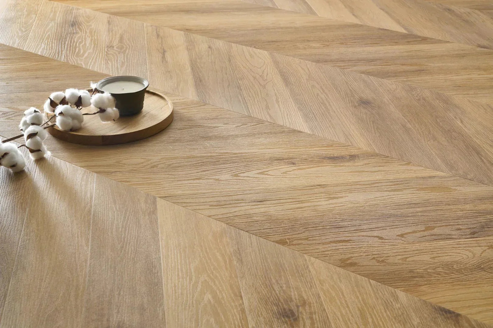 SPC Vinilinės Grindys Amaron Chevron – Wembley Oak - 