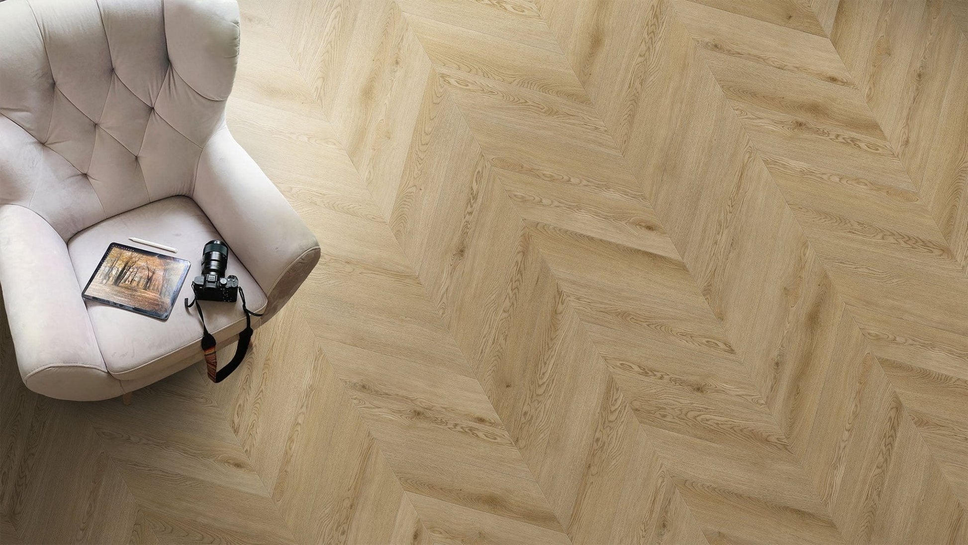 Vinilinės grindys Solen Chevron GD Valley Oak - Kiliminesplyteles.lt